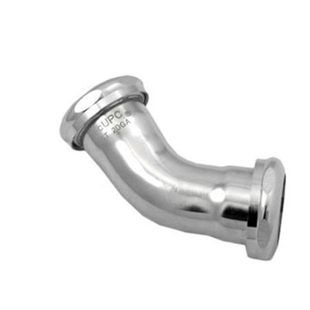 Picture of 13928 1 1/4" 20GA ELBOW 45 DEG PC