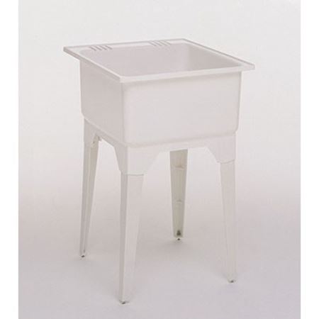 Picture of 101684000003 POLY 1 LAUNDRY TUB WHI