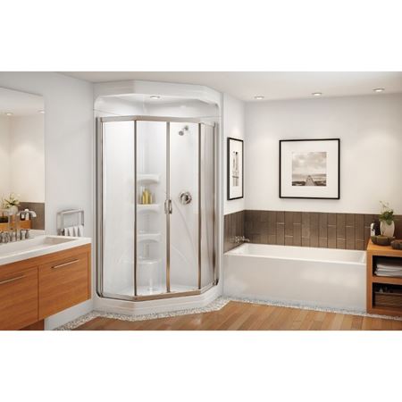 Picture of 102498-000-001 WHITE BRIO II SHOWER