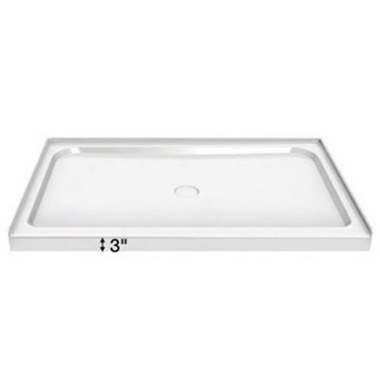Image sur 105716000001000 BASE RECT 60X42X3HGHT BL