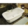 Picture of C++ 105756-000-001 FR BATH W/ APRON WHIT