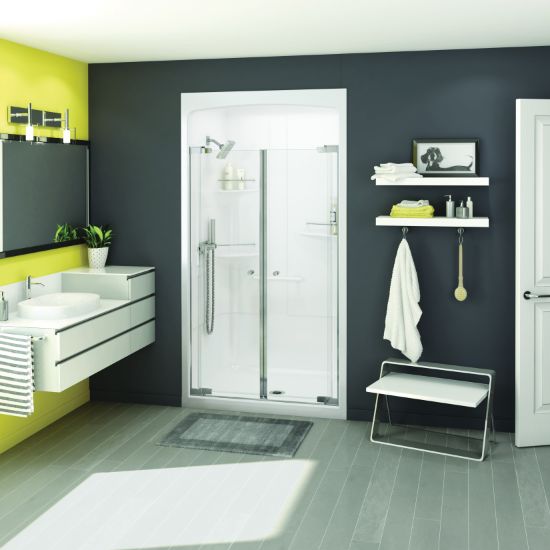 Image sur 107004000001 ALLIA 48X34 DOUCHE BL