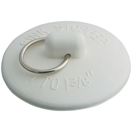 Picture of 501B 1-3/8" BASIN PLUG WHT