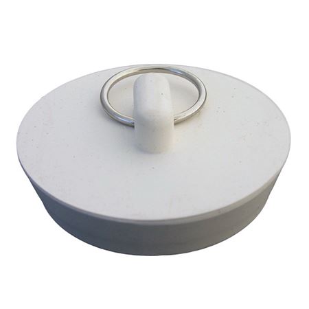 Picture of C++ 536 13/8"WHITE BATH PLUG