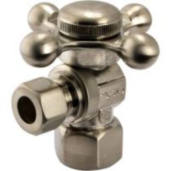 Picture of LLC 1/2X3/8 1/4 TURN ANG ST PVD BN