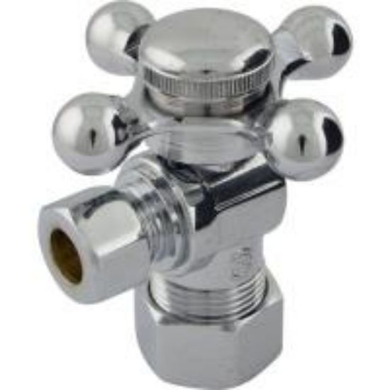 Picture of C++ LLC 5/8X3/8 1/4 TURN ANG ST - CP