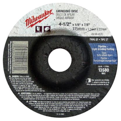 Image de 49-94-4510 4-1/2X1/8X7/8 DISQUE MEULE