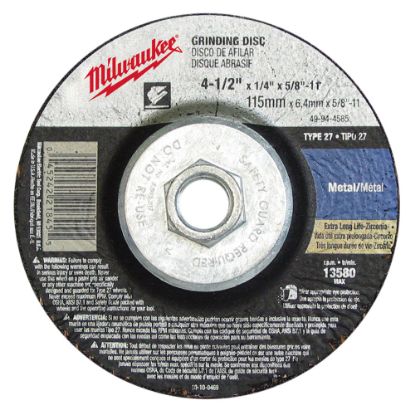 Image de 49-94-4585 4 1/2X1/4X5/8 11" DISQ ABRA