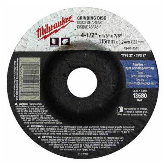 Image sur 49-94-5010 5X1/8X7/8TYPE27" DISQ ABRA