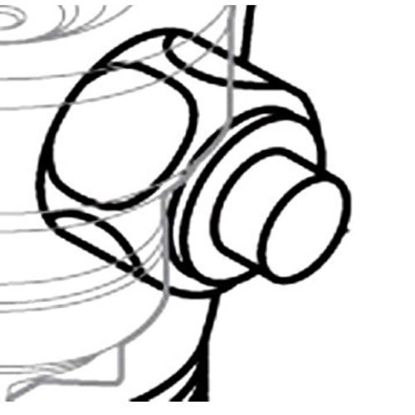 Picture of 104524 MANUAL OVERRIDE BUTTON