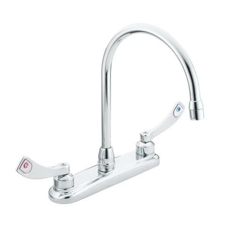 Picture of 8289 2HDL KCN W/SPOUT CHR