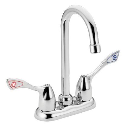 Picture of 8938 BAR FAUCET 4" CHR SANISTREAM MO