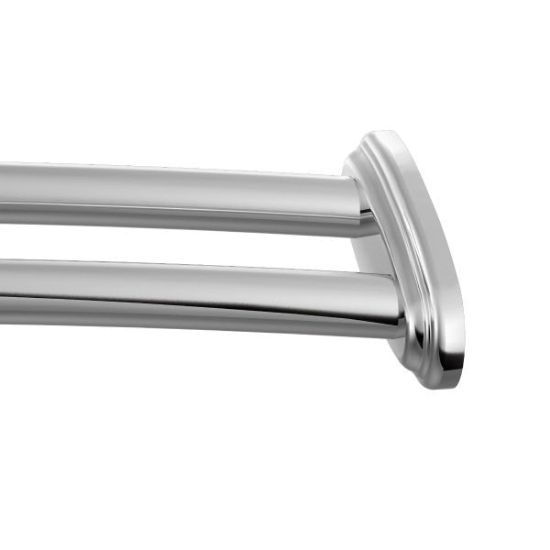 Picture of DN2141CH DOUBLE CURVED SHOWER ROD CHR