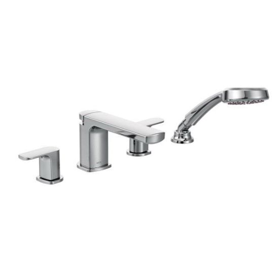 Picture of T936 4-HOLE ROMAN TUB - CHROME