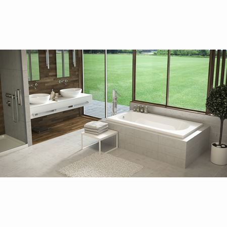 Picture of C++ BO772-8 LUX 2" 66"X34" BATH 8PK WHIT