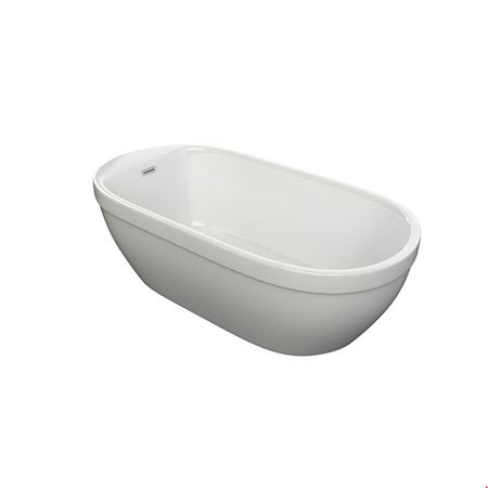 Picture of CF2007 DEMI FREESTANDING SOAKER WHI