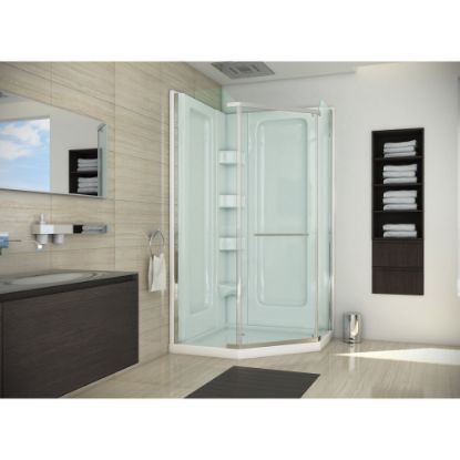 Image de C++ SCP38RFWWHI ROUND FRONT SHOWER PKG W