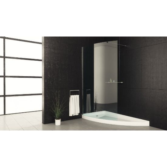 Picture of C++ WE6638L WEDGE 66"X38" RECT SHW BAS