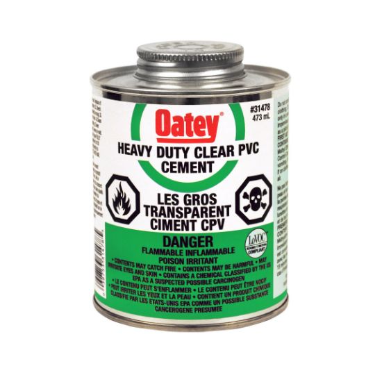 Picture of 31477 OATEY 250ML PVC CEMENT HD-CLEAR