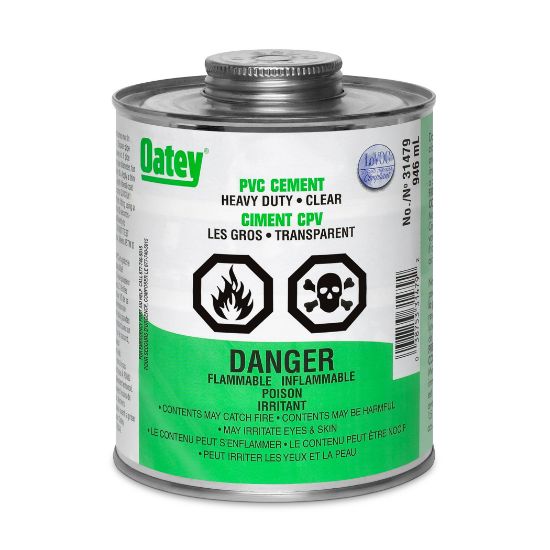 Picture of 31479 OATEY 1 LT  PVC CEMENT HD-CLEAR