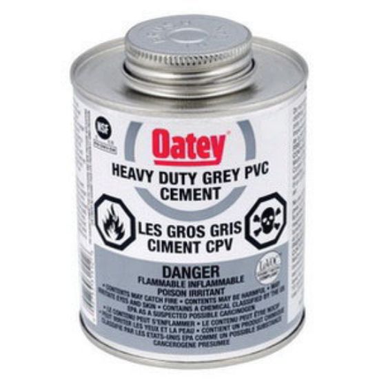 Image sur 31512 473ML COLLE PVC GRISE OATEY