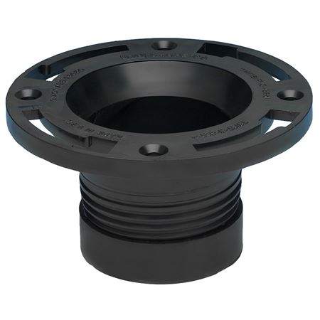 Picture of 43650 4" ABS TWIST-N-SET W/C FLANGE