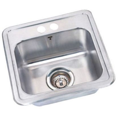 Picture of OD1515-6 2-H 6" DEEP BAR SINK