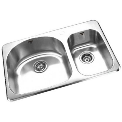 Image de OD3120-9/7 LG/SM S/C EVIER CUVE DBL
