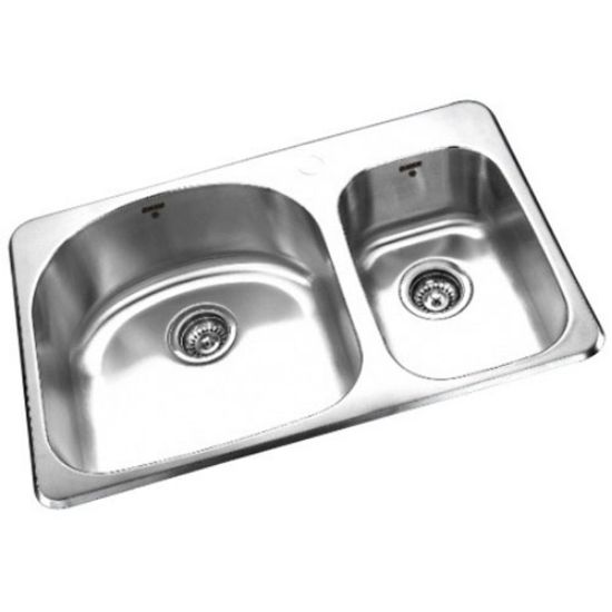 Image sur OD3120-9/7 LG/SM S/C EVIER CUVE DBL