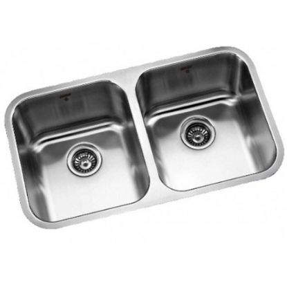 Image de OU3118-9 ONEX EVIER DOUBLE S/C INOX