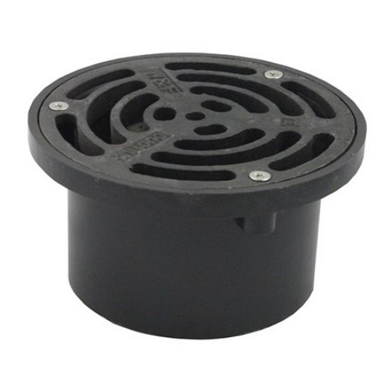 Picture of FD 4 4" ABS FLOOR DRAIN W/GRATE