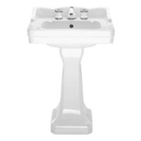 Picture of PROFLO 23 9/16 X 18 1/8 8 Center Vitreous China Lavatory Only