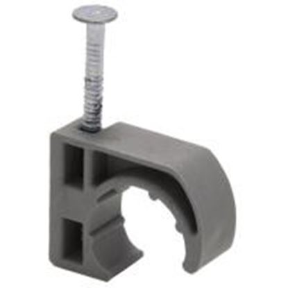 Picture of 34241 3/4" POLY HALF CLAMP W/ BARB NAIL