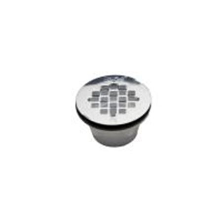 Picture of PROFLO 2 in. PVC Shower Drain with Strainer Stainless Steel