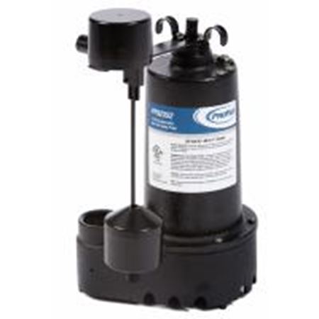 Picture of 1/3HP CAST IRN SUB SUMP PUMP W/VERT SWCH