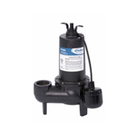 Picture of 1/2HP CAST IRON SEWAGE PUMP W/TETH SWCH