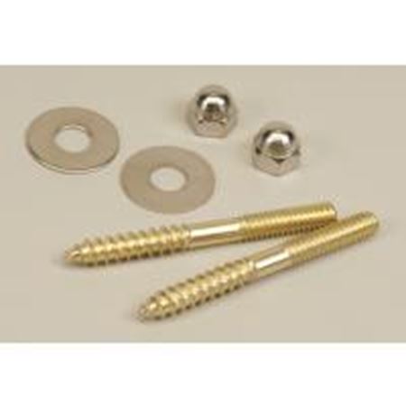 Picture of 1/4X21/2 BRASS PLATED SCREW COMP