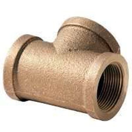 Picture of 1/2 X 3/8" STD BRASS THRD TEE