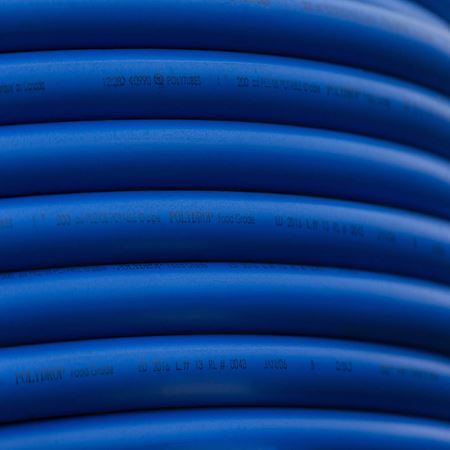 Picture of 11/4 X 100 SUP-D STD160# POL.PIPE BLUE