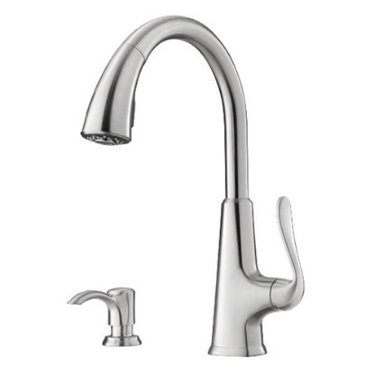 Picture of F5297PDS LLC PASADENA PD KITCH FAUCET SS