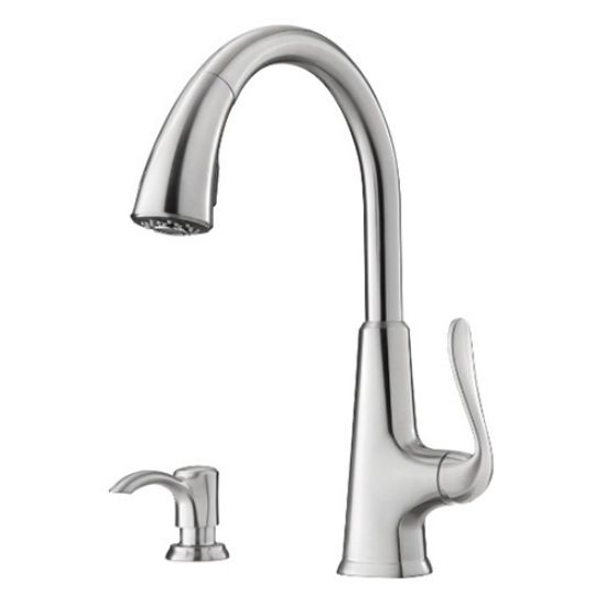 Picture of F5297PDS LLC PASADENA PD KITCH FAUCET SS