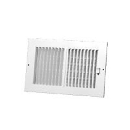 Picture of PROSELECT 10 x 6 in. Steel Ceiling/Sidewall Register in White