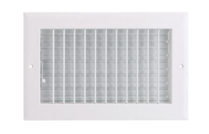 Picture of 24X12 ALUM S/WALL ADJ REG WHIT