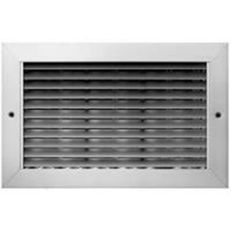 Picture of PROSELECT 10 x 10 in. White Aluminum Horizontal Blade Return Grille