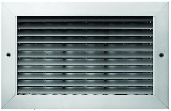 Image sur 48X24 GRILLE RETOUR LAME HORIZON ALUM