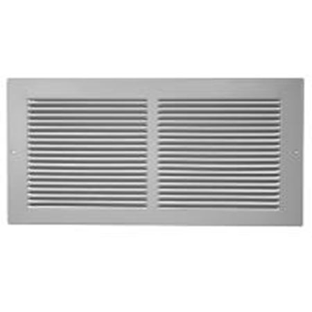 Picture of PROSELECT 8 x 16 in. RG7 Baseboard Return Grille with 1/3 in. White Fin