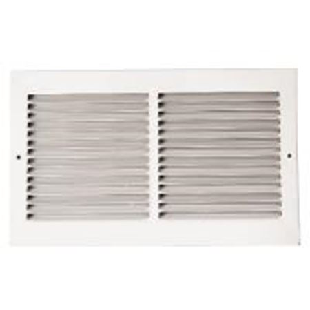 Picture of PROSELECT 10 x 14 in. White Roll Groove Return Air Grille 1/2 in. Fin