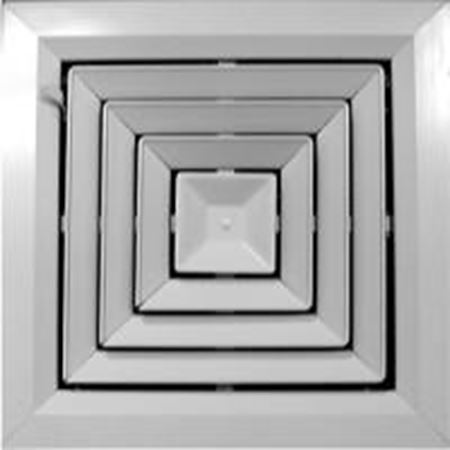 Picture of PROSELECT 12 in. White Square Ceiling Diffuser