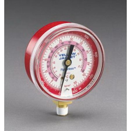 Picture of RS+49035 2-1/2 F/C PRESS GAUGE RED R410A