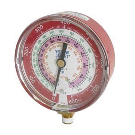 Picture of RS+49137 80MM F MANIF GAUGE RED R410A/22